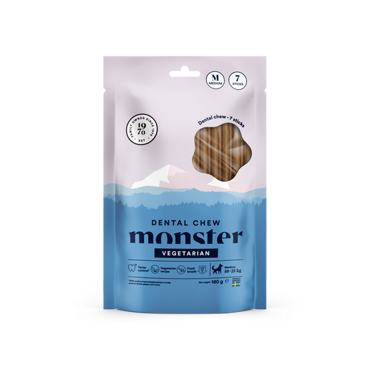 Monster Dog Dental Chew Veg. (M) - 7st